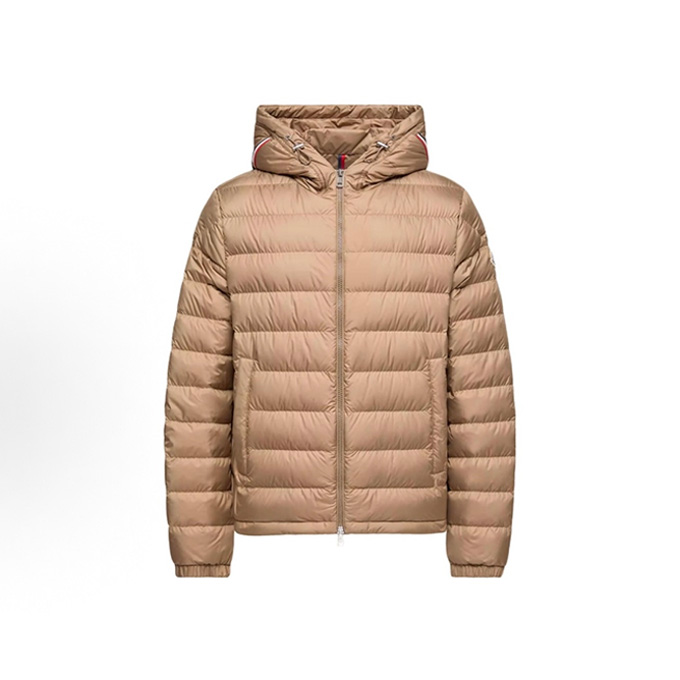moncler vermeille lightweight hooded down puffer jacket